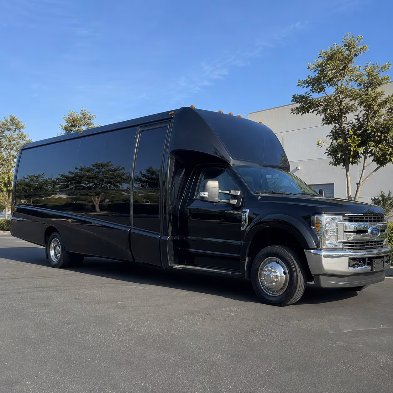 huntington beach bus rental service area