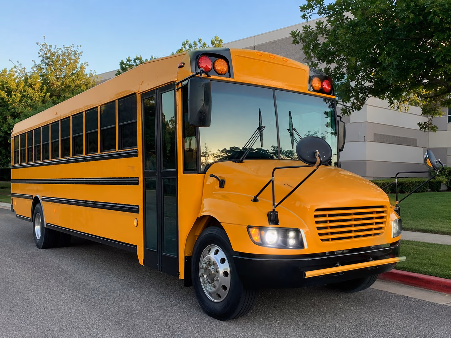 huntington beach school bus
