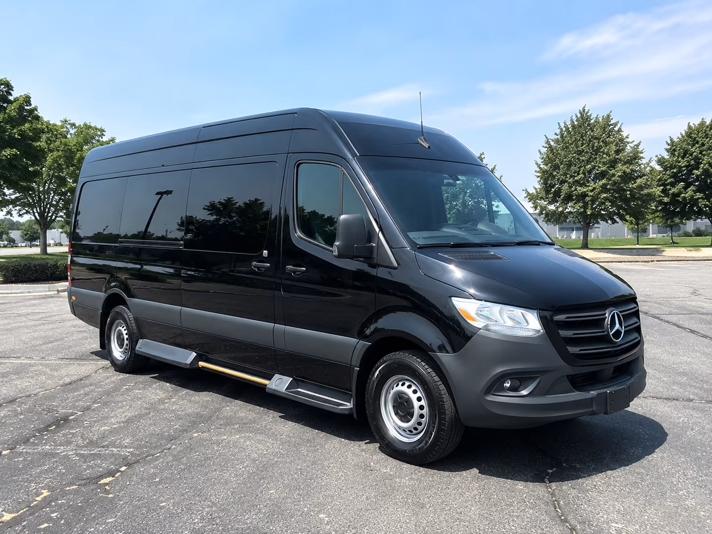 huntington beach sprinter van with driver