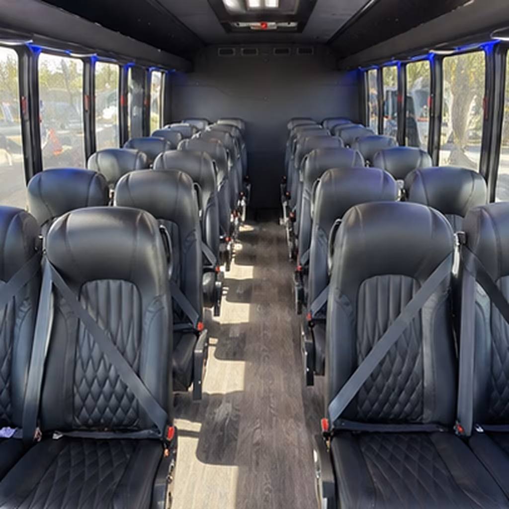 minibus rentals for smaller prom groups in huntington beach