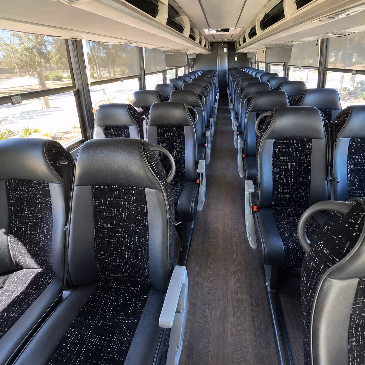 shuttle buses for huntington beach wedding guests between hotels and venues